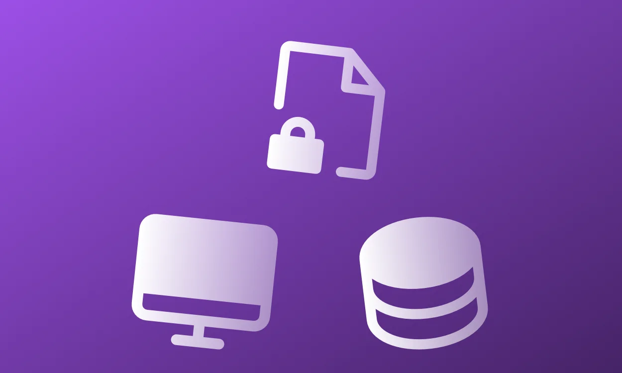 Privacy: local-first product experience